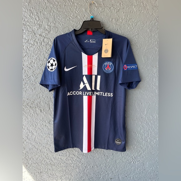 Neymar PSG Jersey Blue Final 2020 - Picture 2 of 7
